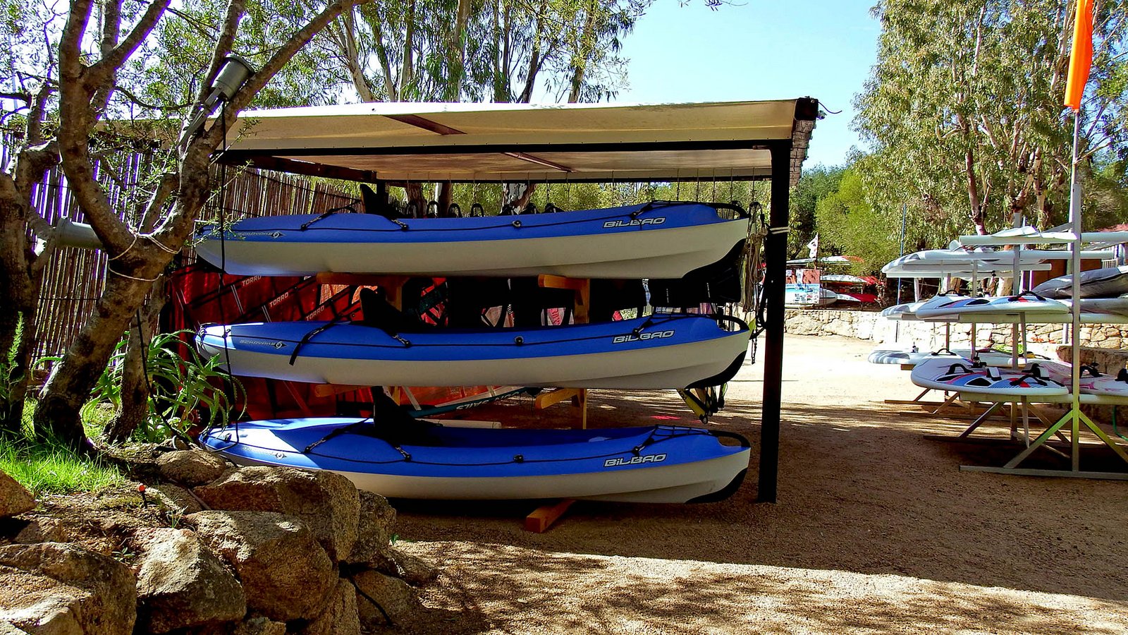 Sit-on-top kayaks for maximum stability and safety