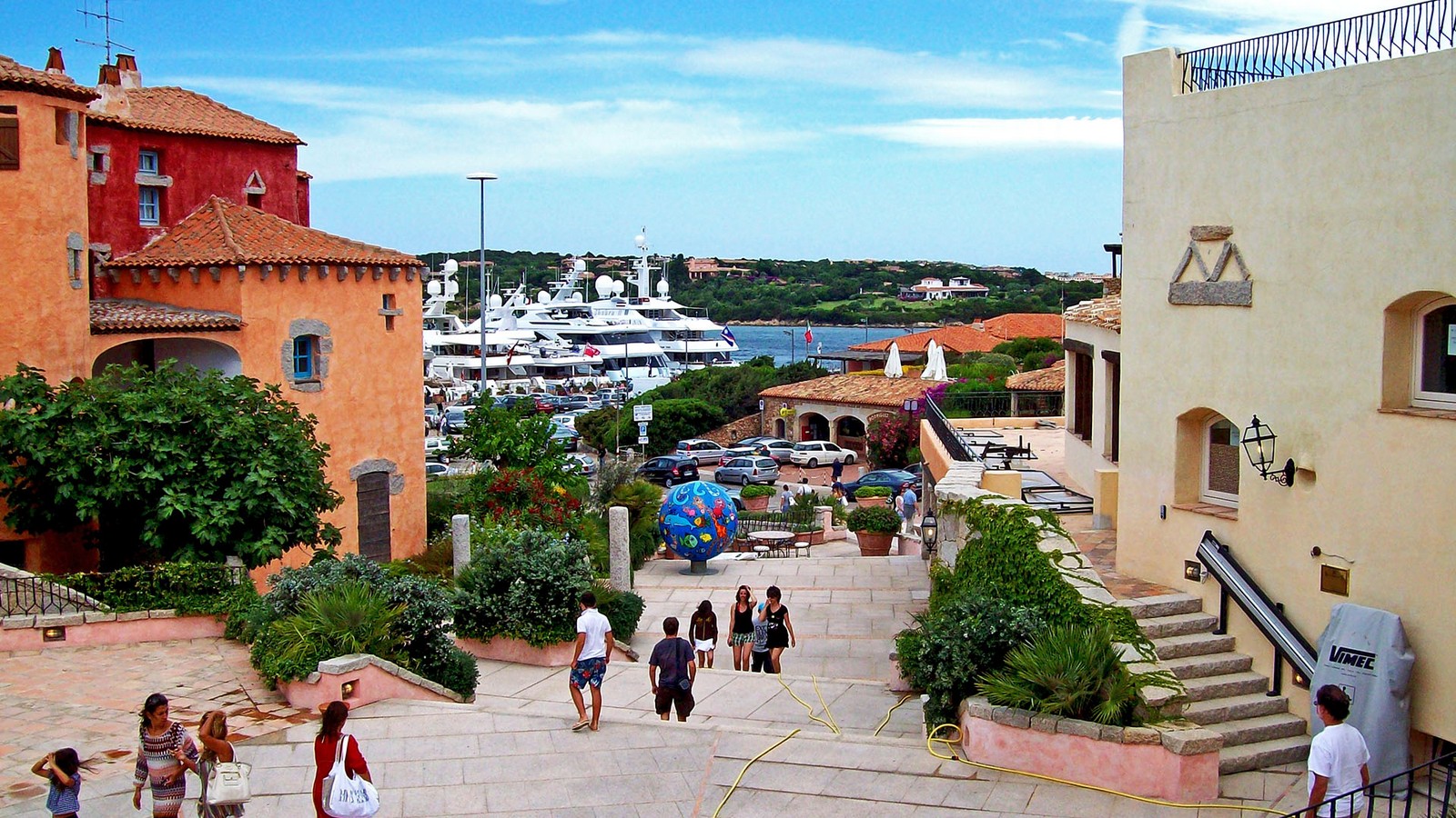 The architecture of Porto Cervo